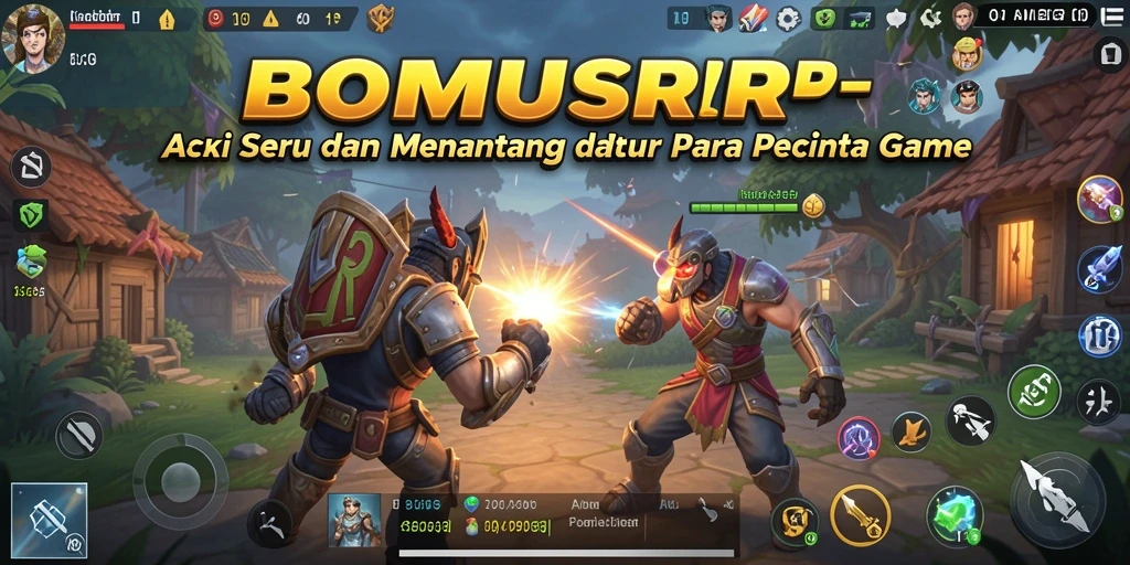 Tampilan gameplay <strong>BONUSRP</strong> yang penuh aksi dan menegangkan.