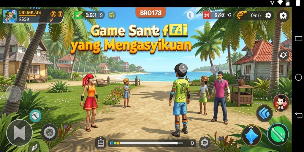 Tampilan gameplay BRO178 yang menarik dan penuh warna.