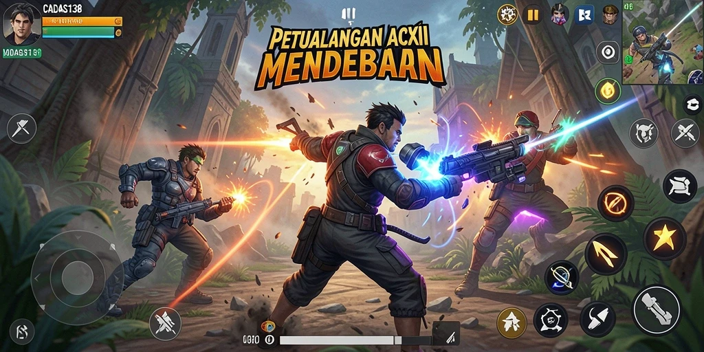 Tampilan mendebarkan dari gameplay CADAS138 yang menakjubkan.
