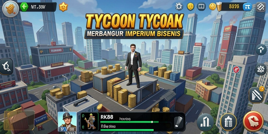 Tampilan gameplay RK88 yang seru dan mengasyikkan.