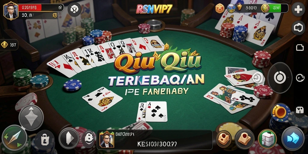Tampilan gameplay QiuQiu yang menarik dan seru.