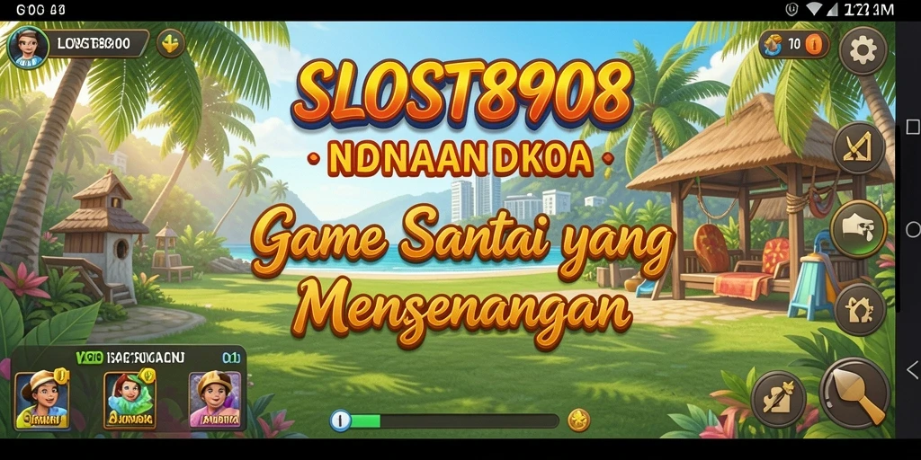 Tampilan menarik dari gameplay SLOST8808 yang menyenangkan.