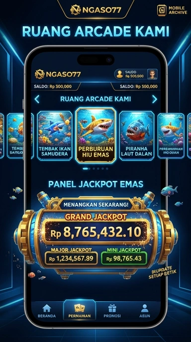 Pengguna aktif sedang menjelajahi koleksi aplikasi di ngaso77.